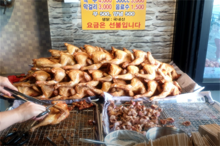 韩国性价比超高的整只炸鸡